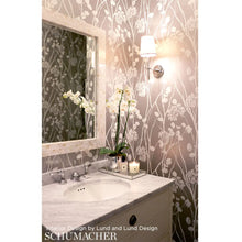 Load image into Gallery viewer, Moonpennies Wallpaper in an interior setting