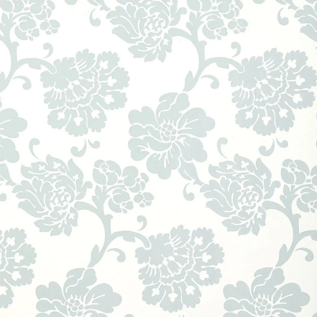 Albero Floreale Damask Wallpaper in an interior setting