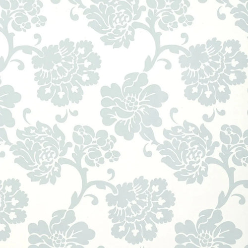 Albero Floreale Damask Wallpaper in an interior setting
