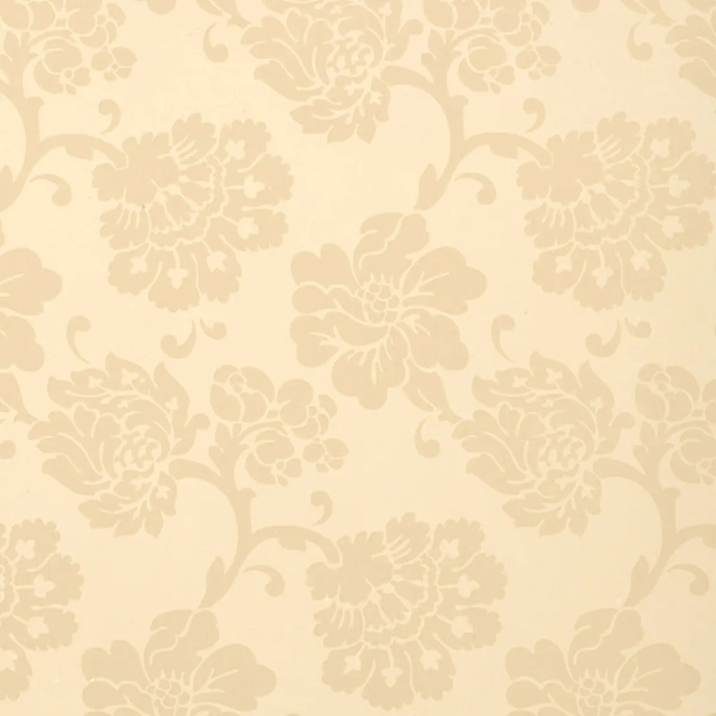 Albero Floreale Damask Wallpaper - Bisque