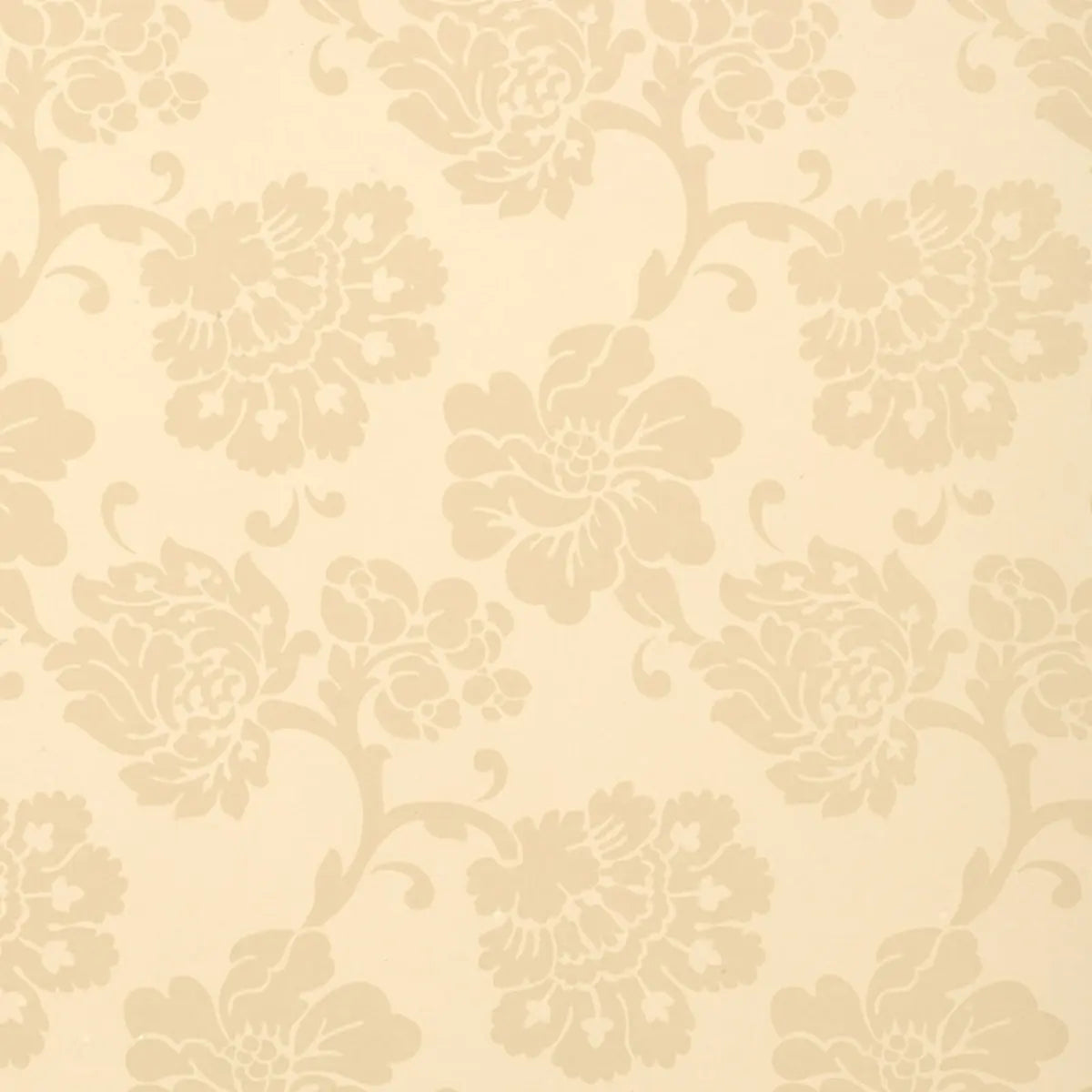 Albero Floreale Damask Wallpaper - Bisque