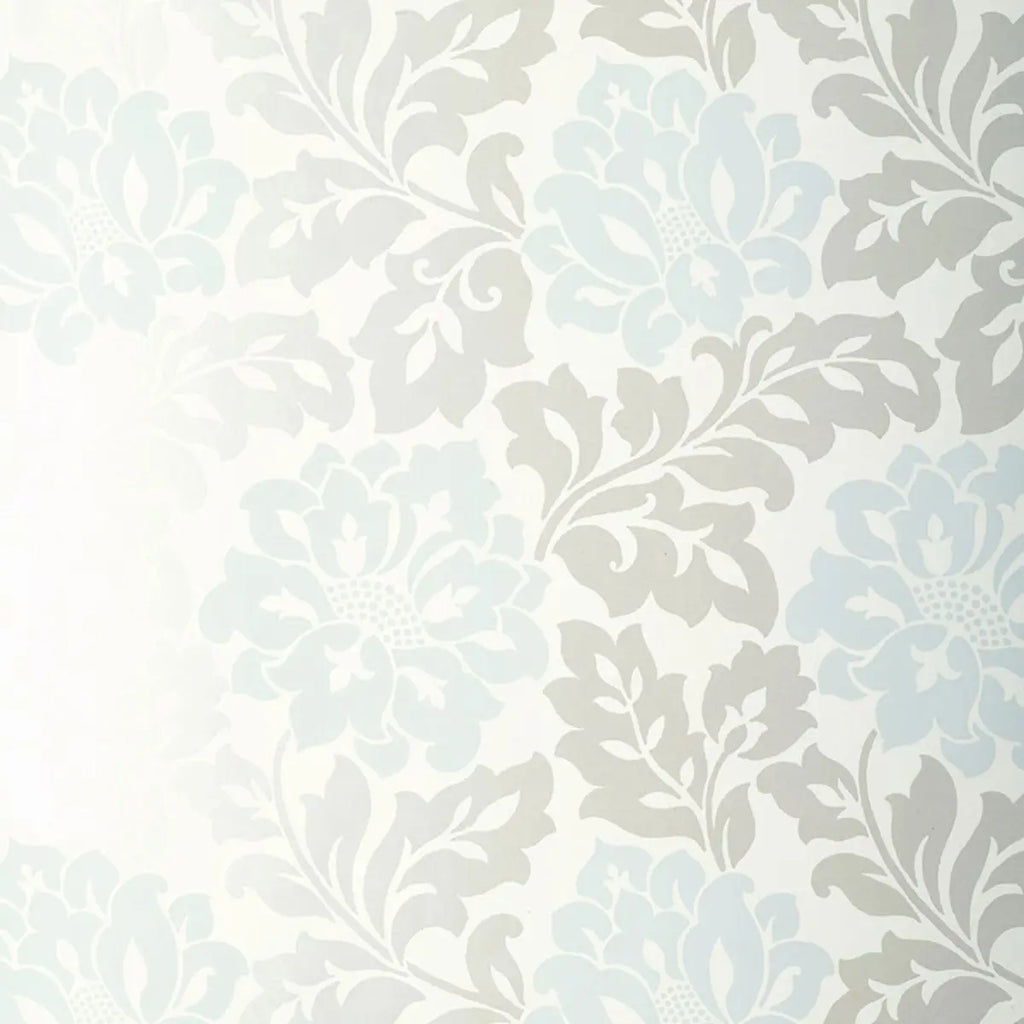 Saraceno Damask Wallpaper in an interior setting