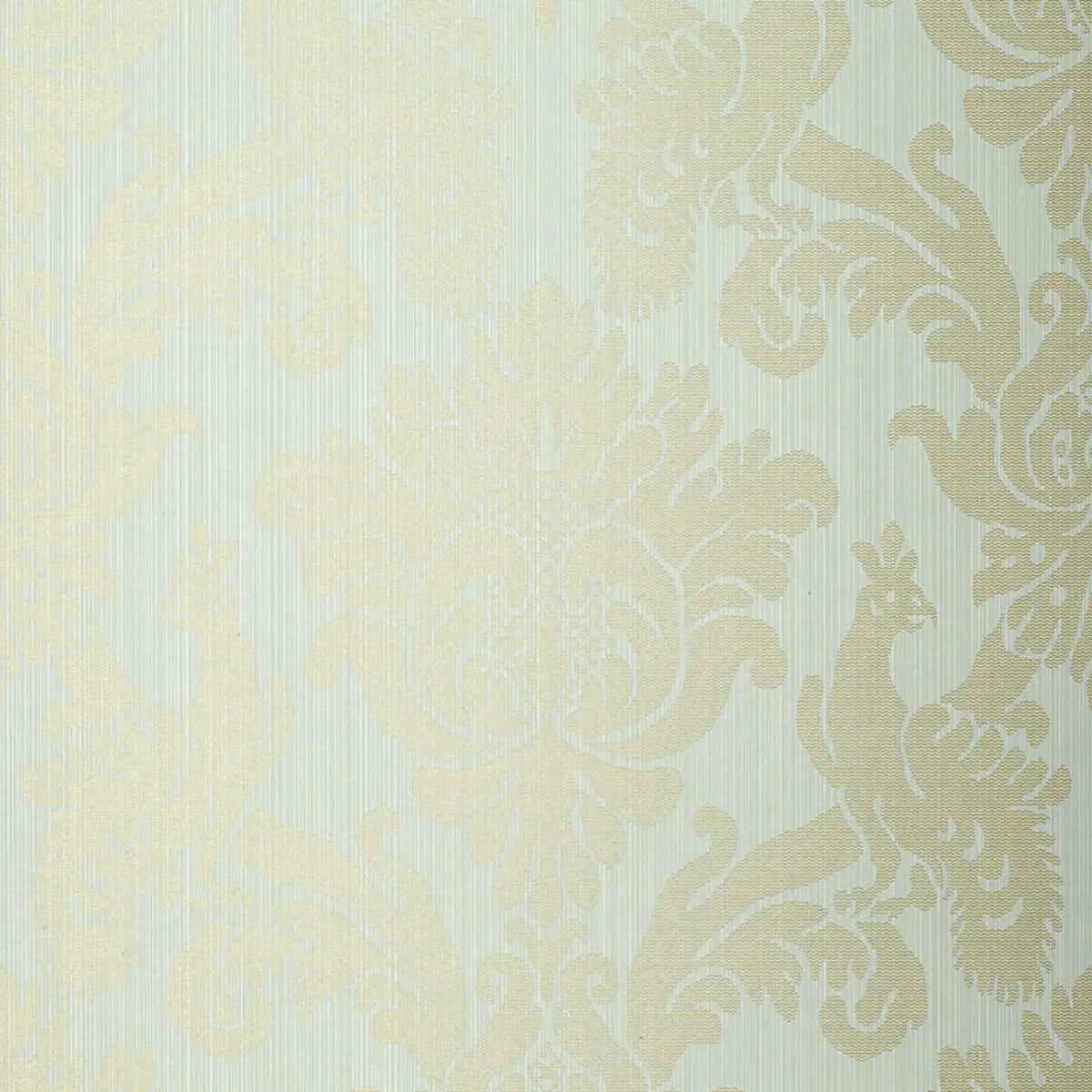 Valette Strie Damask Wallpaper in an interior setting