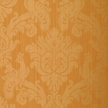 Load image into Gallery viewer, Valette Strie Damask Wallpaper - Terracotta