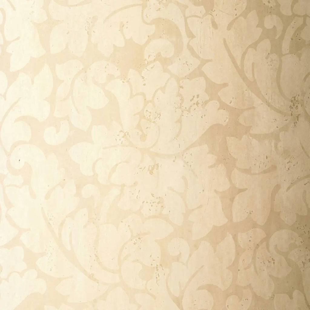 Tolomei Damask Wallpaper in an interior setting