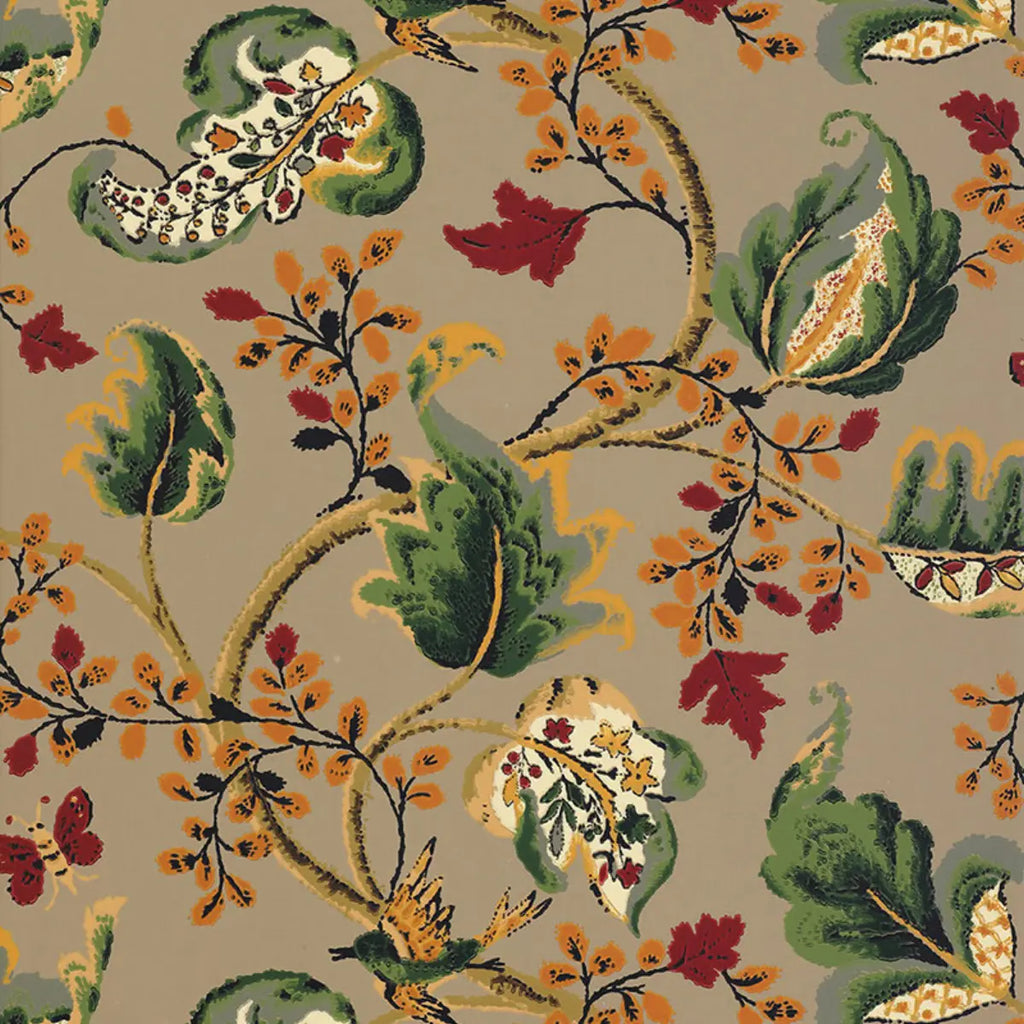 Fox Hollow Wallpaper - Multi On Flannel
