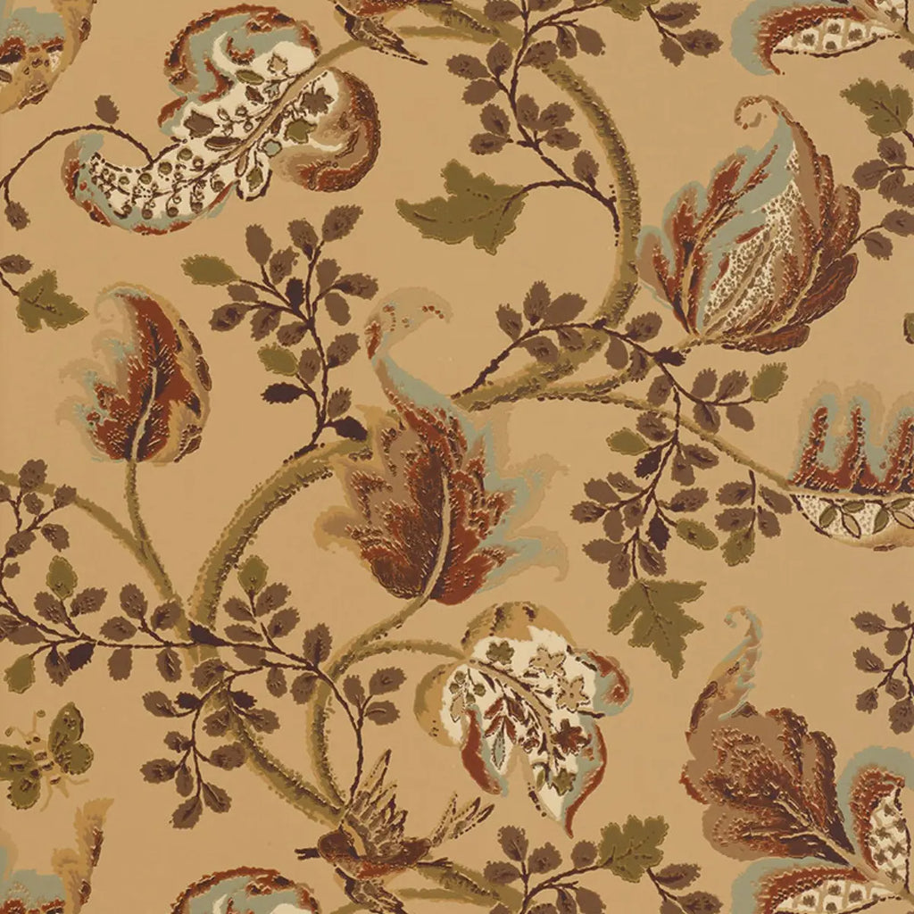 Fox Hollow Wallpaper in an interior setting