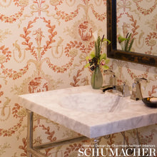 Load image into Gallery viewer, Jester Arabesque Wallpaper in an interior setting