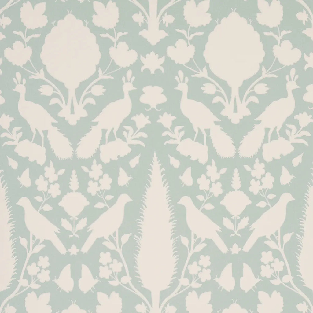 Chenonceau Wallpaper - Aquamarine