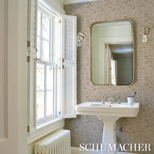 Load image into Gallery viewer, Willow Leaf Wallpaper in an interior setting