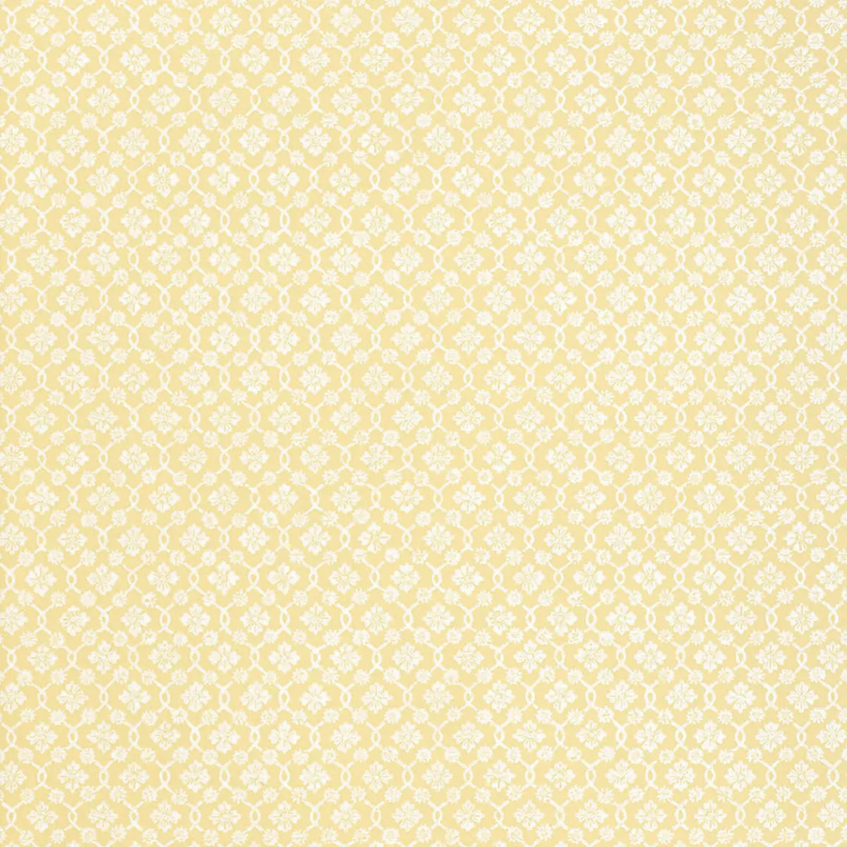 Harbury Trellis Wallpaper - Buttercup