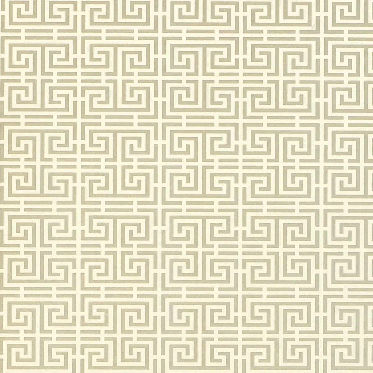 Chinois Fret Wallpaper - Pewter