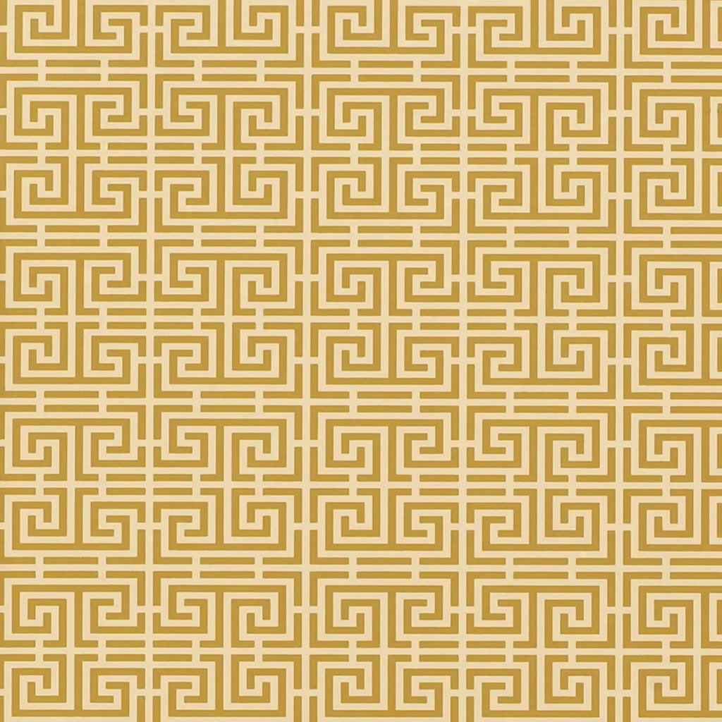 Chinois Fret Wallpaper - Sand