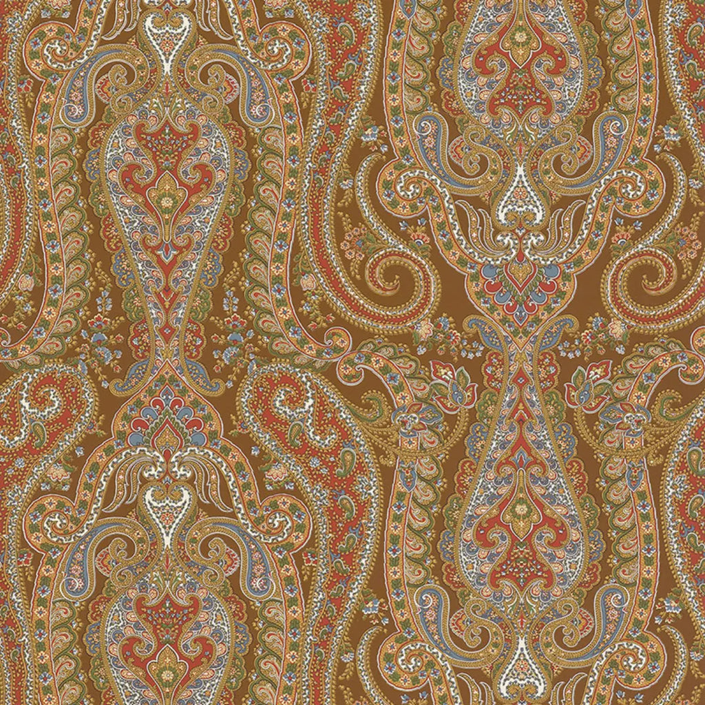 Isabella Paisley Wallpaper - Mink
