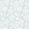 Palm Damask Wallpaper in an interior setting