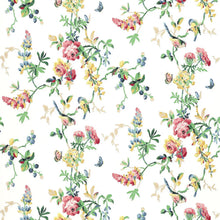 Load image into Gallery viewer, Chickadee Floral Wallpaper