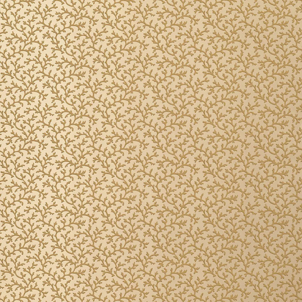 Coral Vine Wallpaper - Burnished Gold