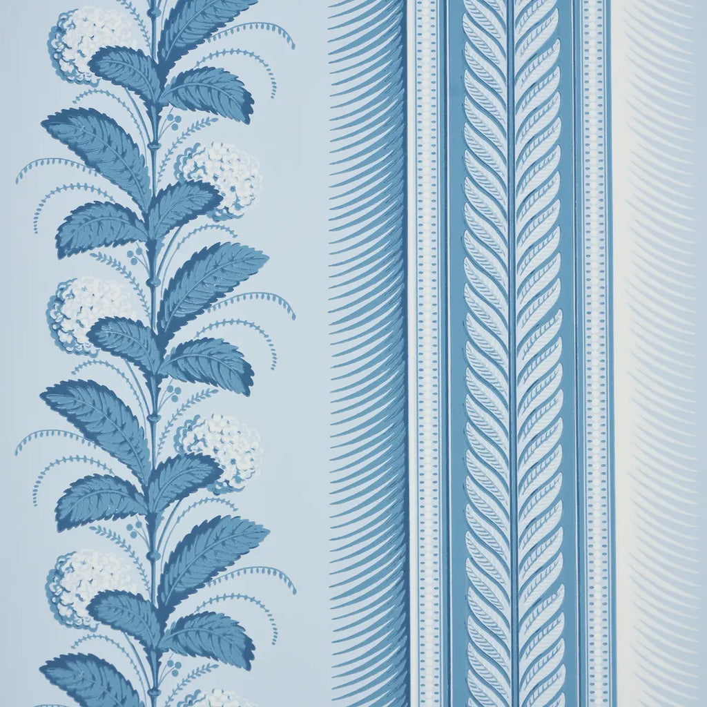 Hydrangea Drape Wallpaper