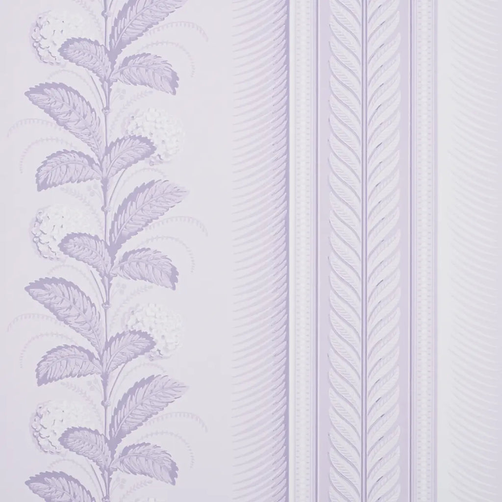 Hydrangea Drape Wallpaper - Lilac