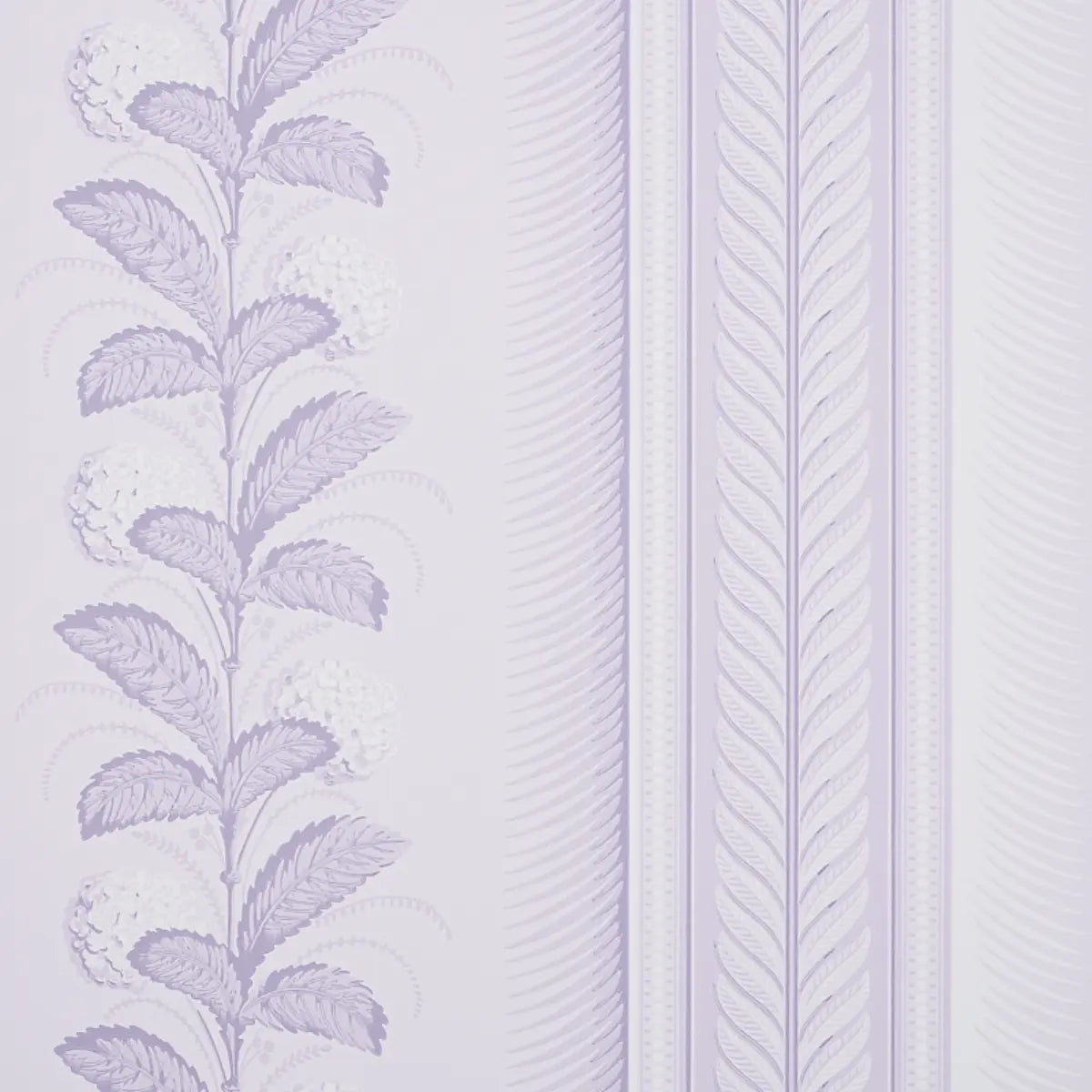 Hydrangea Drape Wallpaper - Lilac