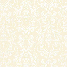 Load image into Gallery viewer, Lido Damask Wallpaper - Beige