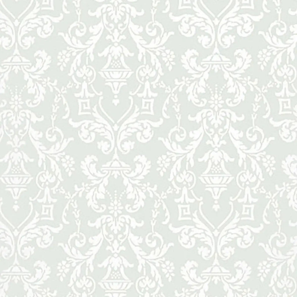 Lido Damask Wallpaper - Haze