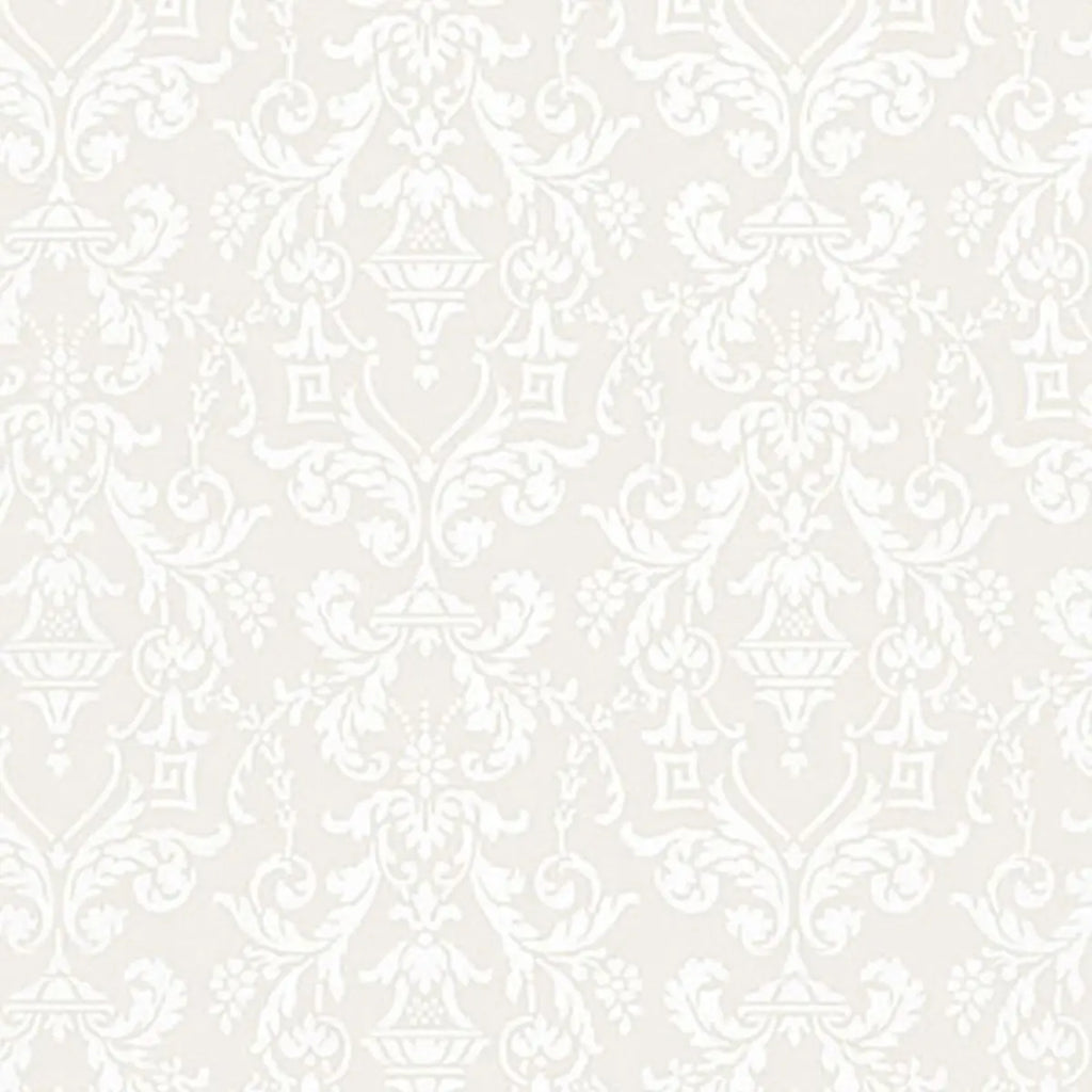 Lido Damask Wallpaper in an interior setting