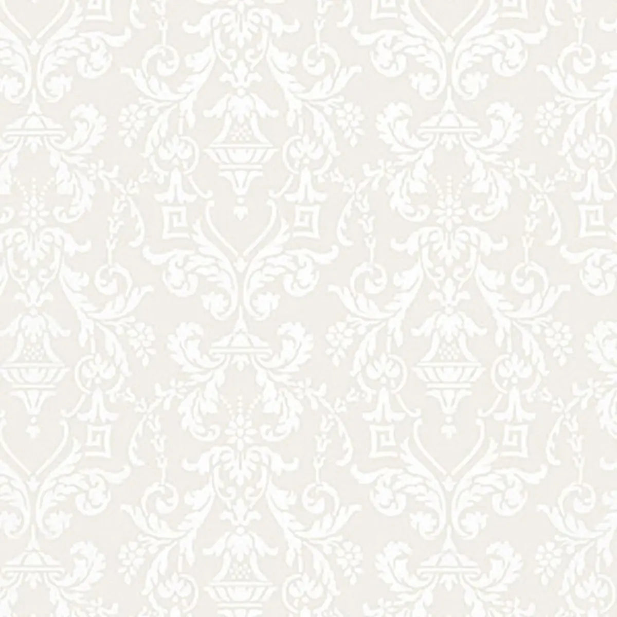 Lido Damask Wallpaper in an interior setting