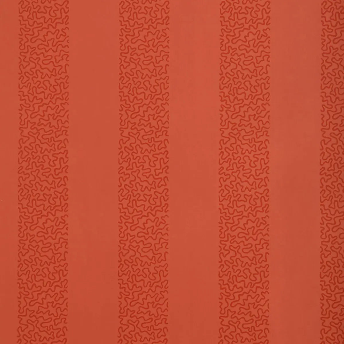 Beekman Stripe Wallpaper - Coral