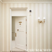Load image into Gallery viewer, Lansdowne Strie Stripe Wallpaper in an interior setting