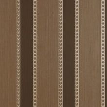 Load image into Gallery viewer, Lansdowne Strie Stripe Wallpaper - Truffle