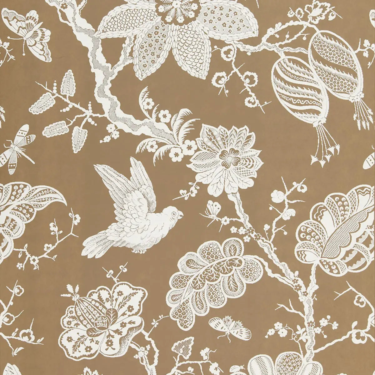 Bali Vine Wallpaper - Mocha