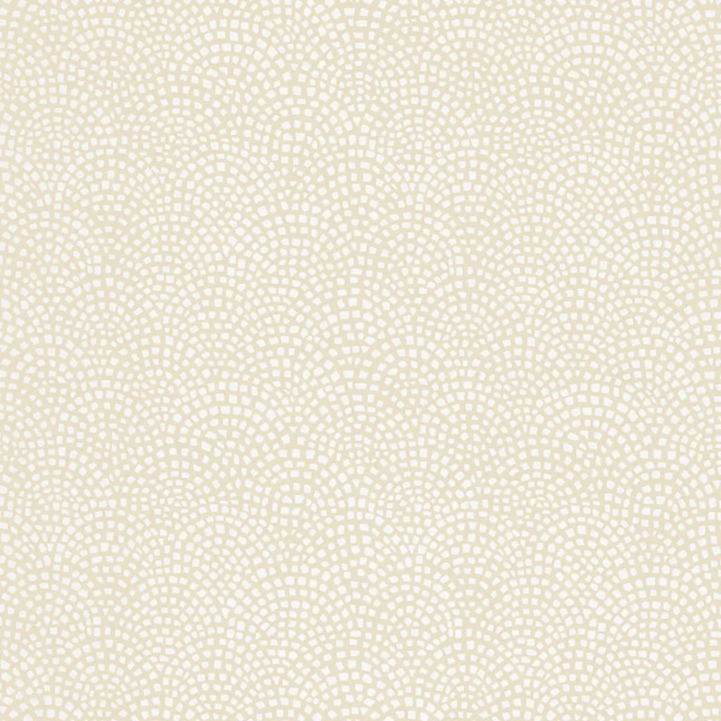 Mosaic Wallpaper - Bone