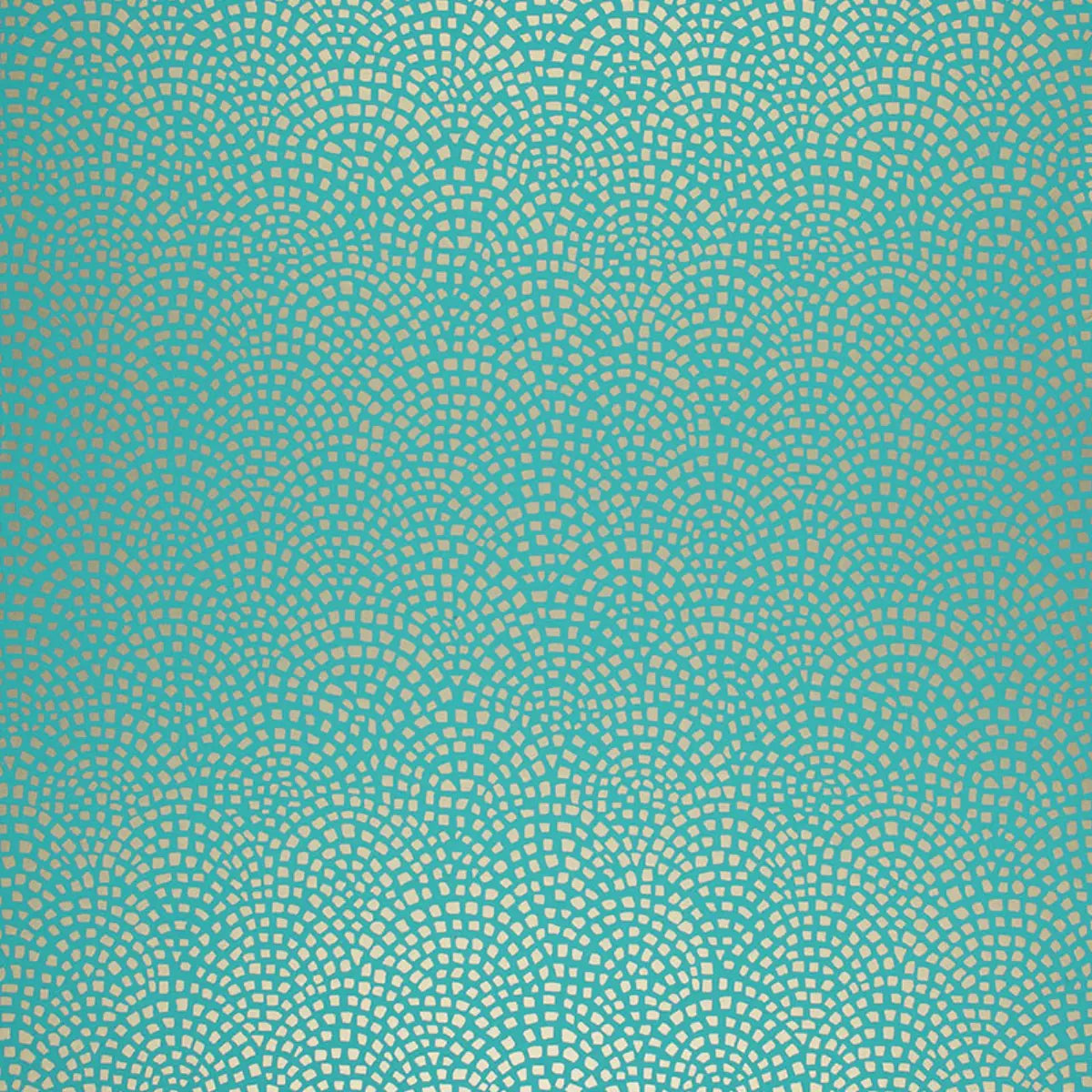Mosaic Wallpaper - Turquoise