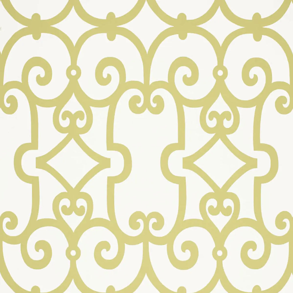 Manor Gate Wallpaper in an interior setting