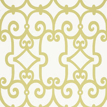 Load image into Gallery viewer, Manor Gate Wallpaper in an interior setting