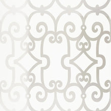 Load image into Gallery viewer, Manor Gate Wallpaper - Silver