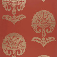 Load image into Gallery viewer, Ottoman Flower Wallpaper - Paprika