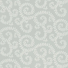 Load image into Gallery viewer, Leafy Scroll Wallpaper - Dove