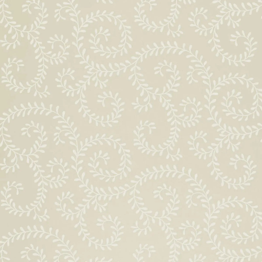 Leafy Scroll Wallpaper