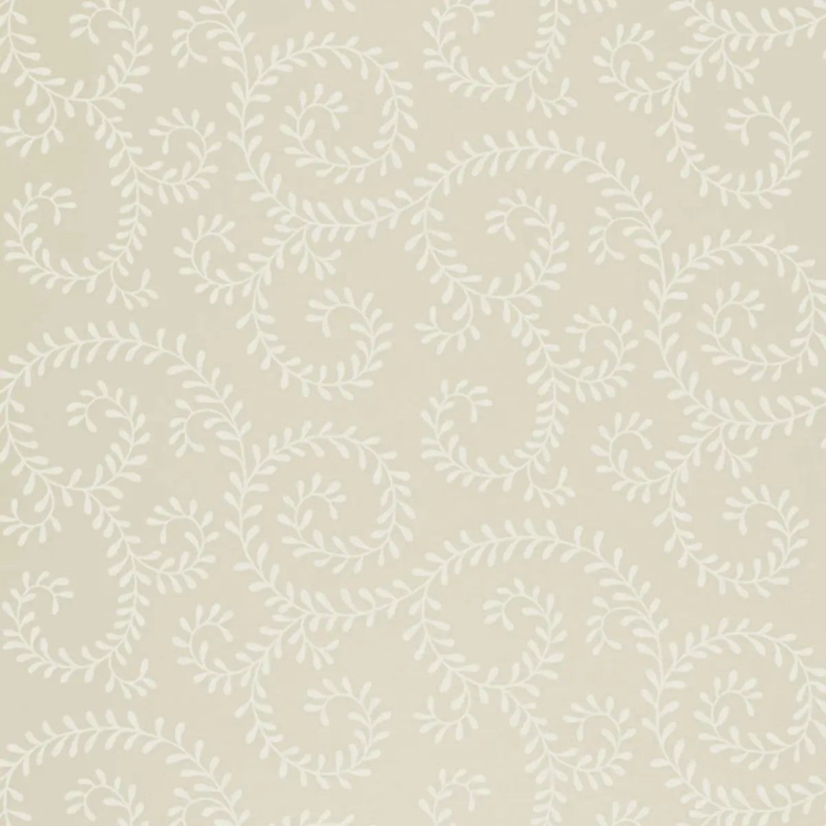 Leafy Scroll Wallpaper