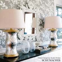 Load image into Gallery viewer, Shadow Vine Wallpaper in an interior setting