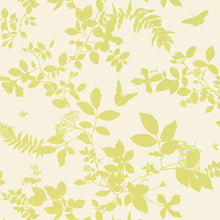 Load image into Gallery viewer, Shadow Vine Wallpaper - Chartreuse