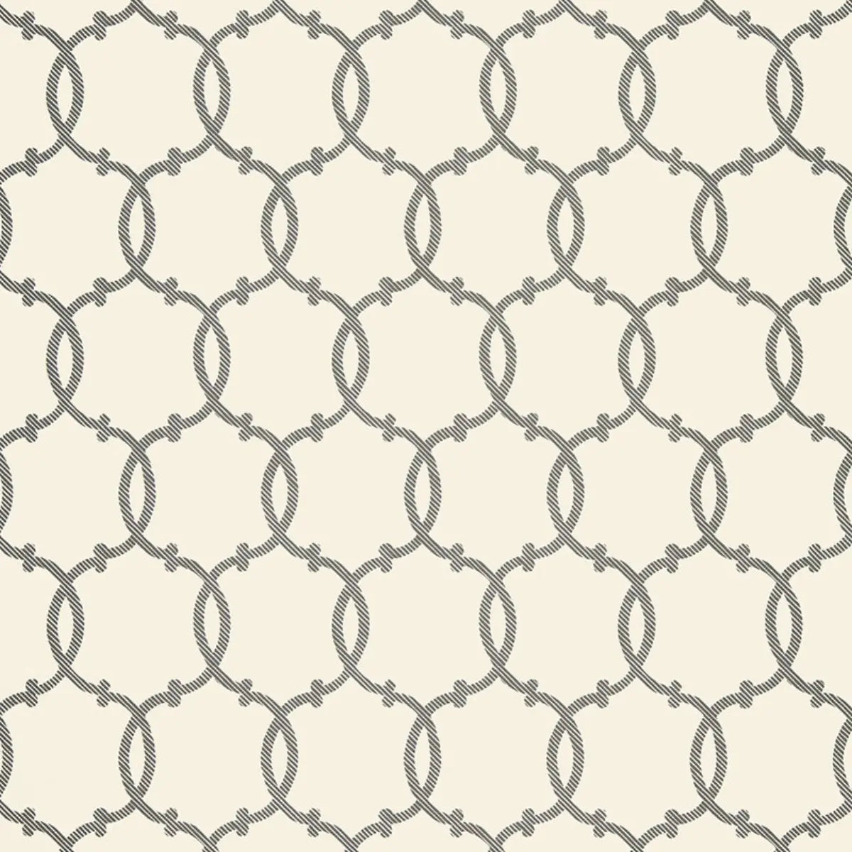 Tracery Wallpaper - Charcoal