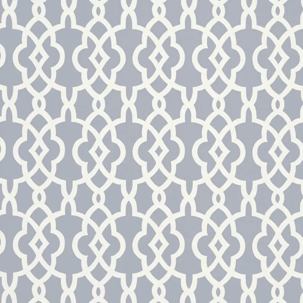 Summer Palace Fret Wallpaper