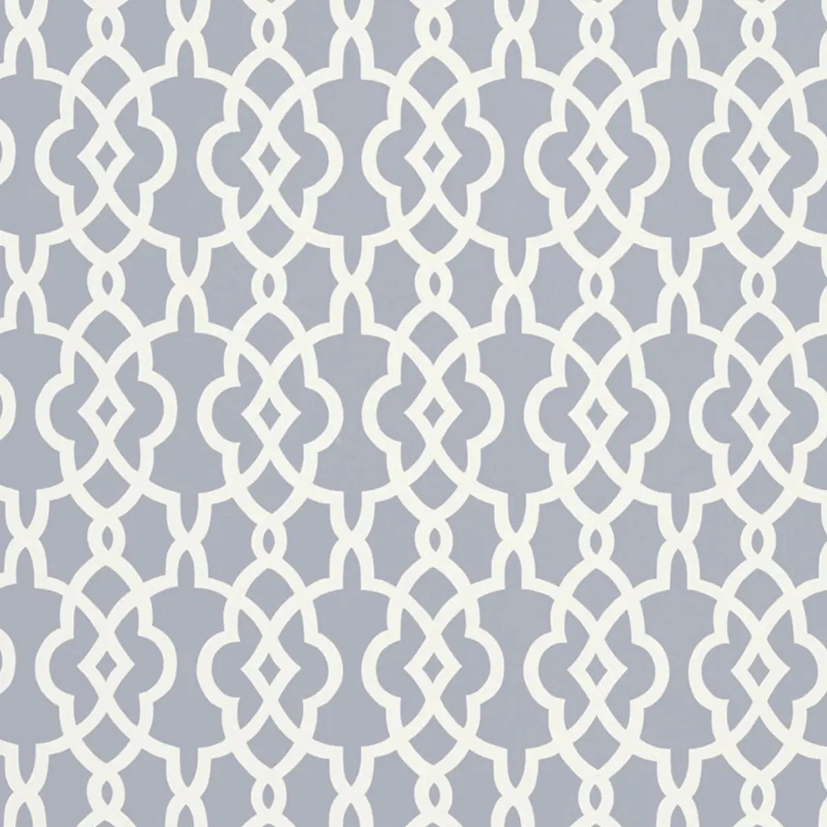 Summer Palace Fret Wallpaper