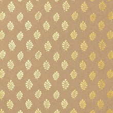 Load image into Gallery viewer, Bakara Leaf Wallpaper - Gilt