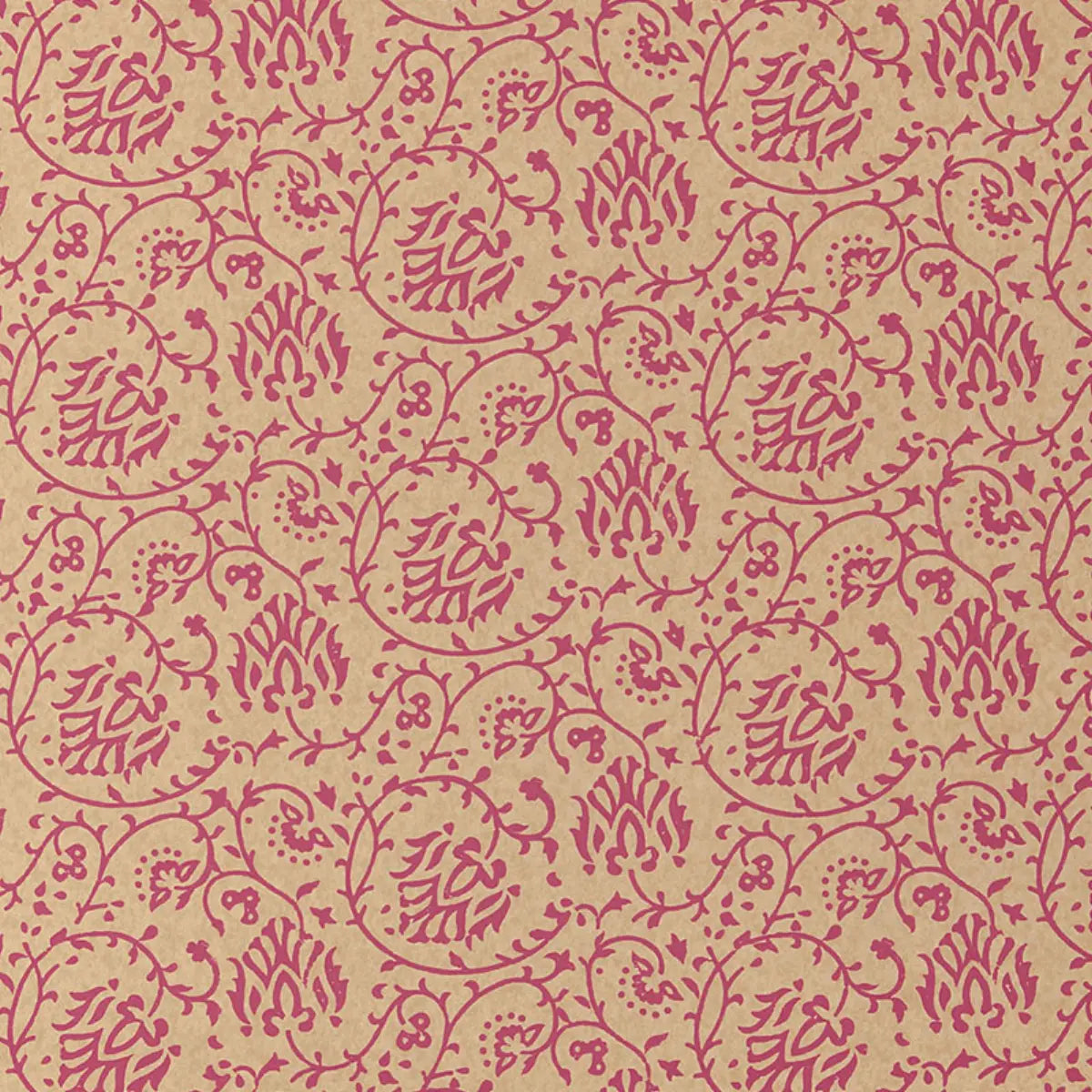 Sarana Vine Wallpaper - Cerise