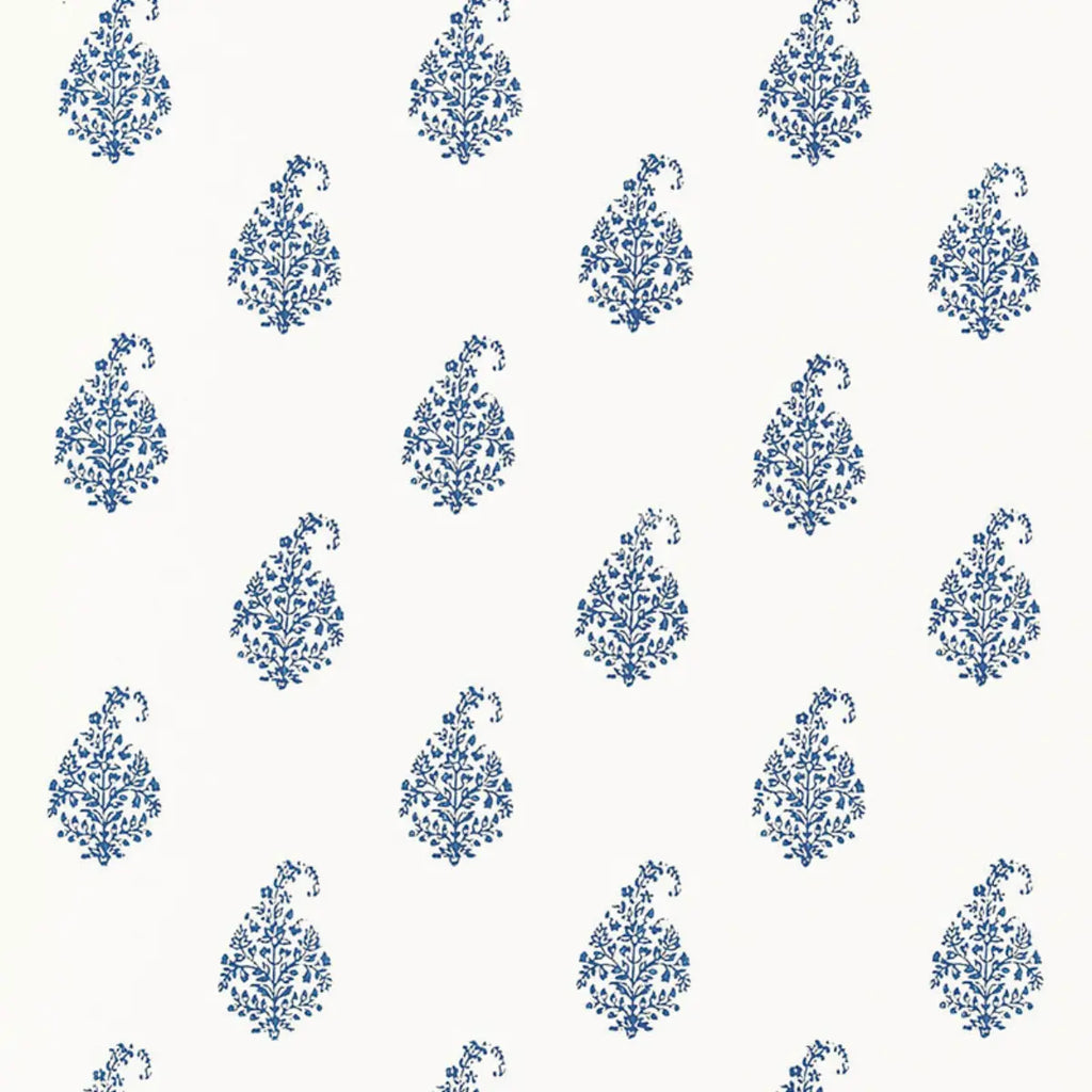 Kerala Paisley Wallpaper - Delft