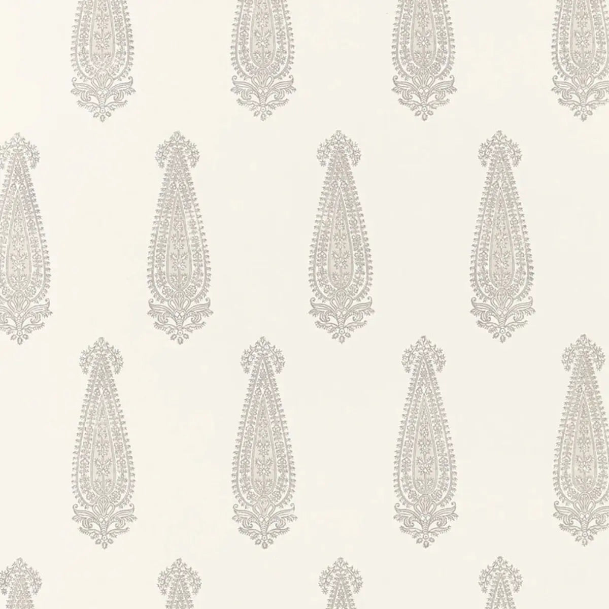 Katara Paisley Wallpaper - Oyster